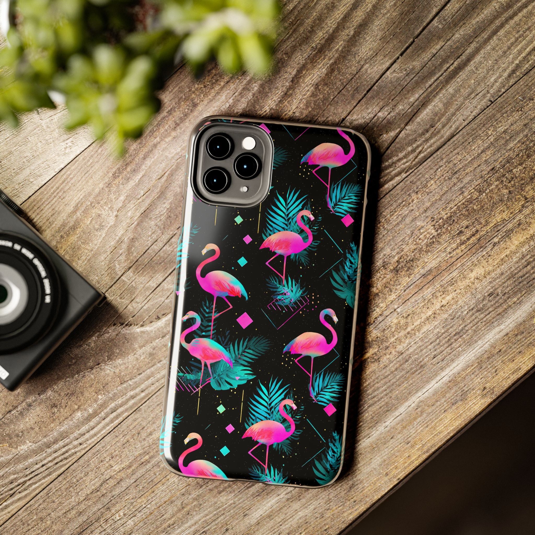 Flamingo Lounge | Tough Phone Case