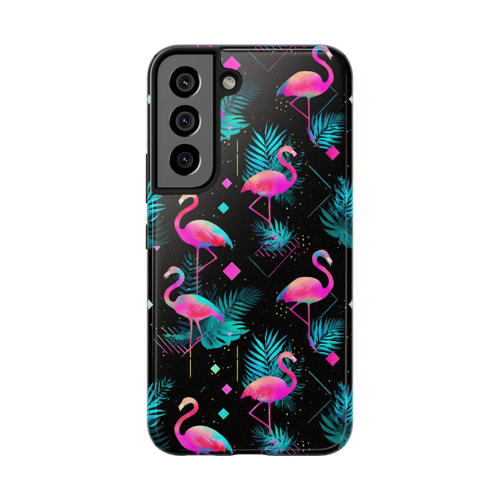Flamingo Lounge | Tough Phone Case