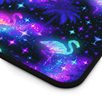 Celestial Flamingos | Desk Mat