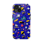 Blue Screen Confetti | Tough Phone Case