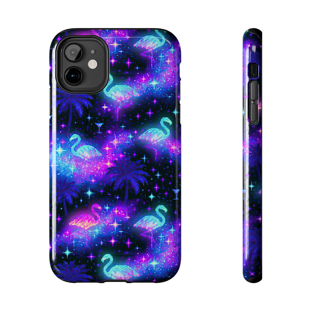 Celestial Flamingos | Tough Phone Case