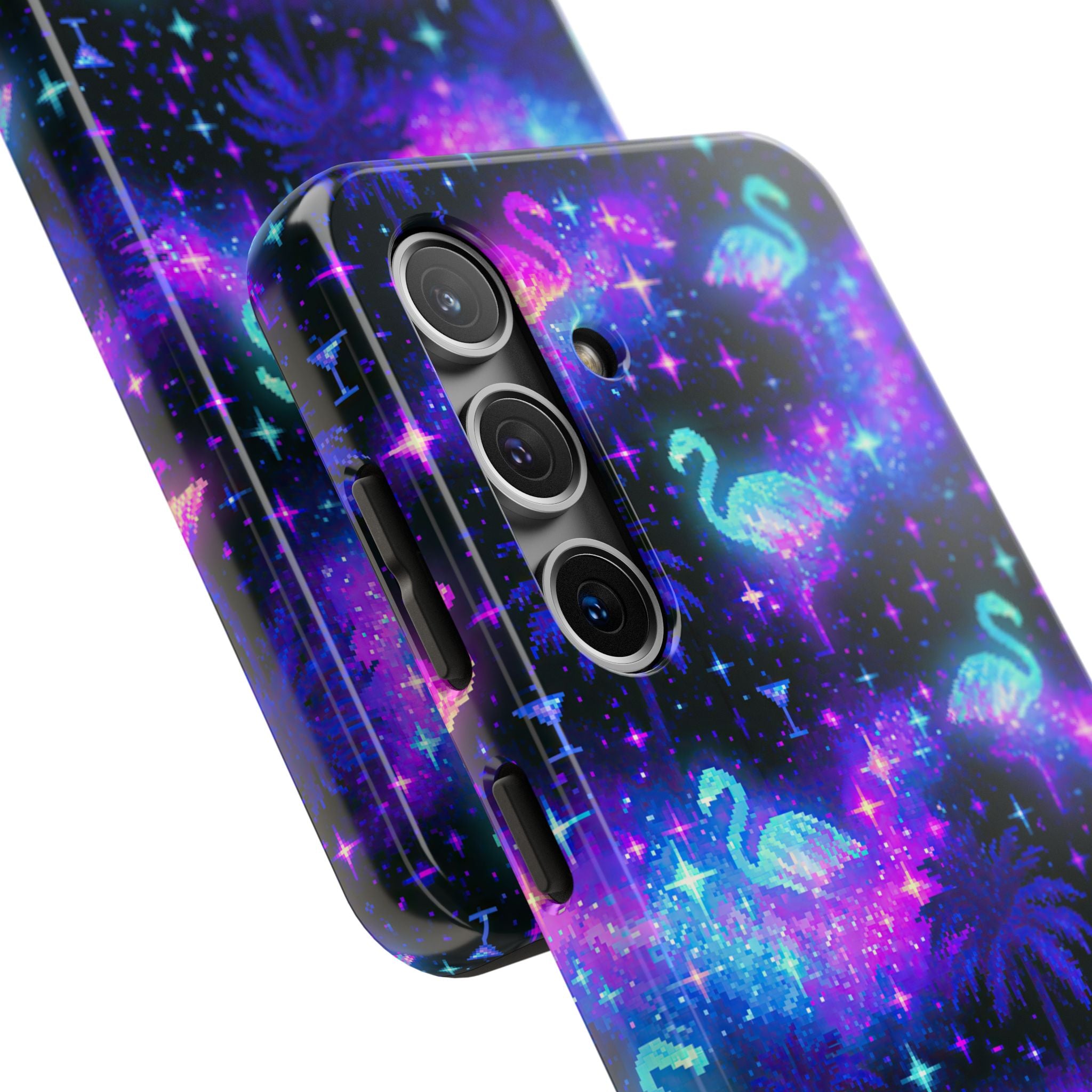 Celestial Flamingos | Tough Phone Case