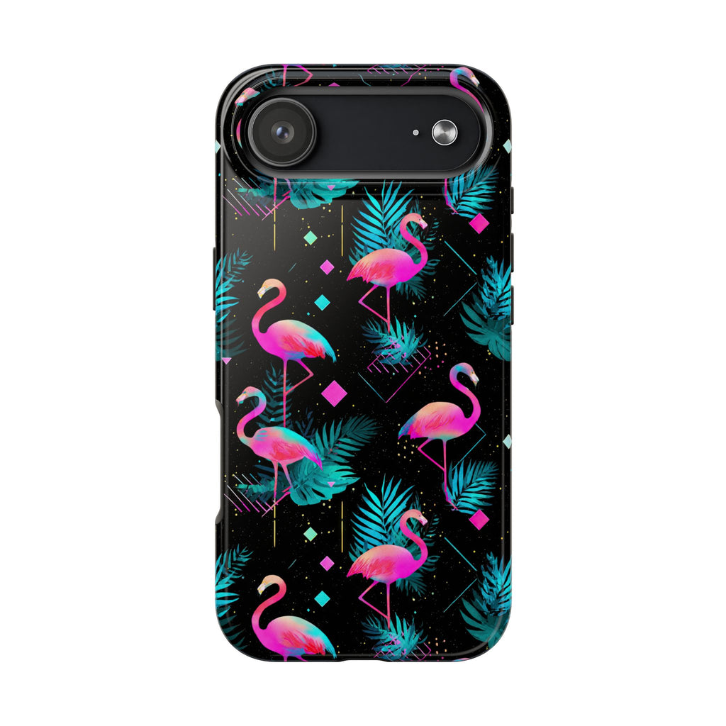 Flamingo Lounge | Tough Phone Case