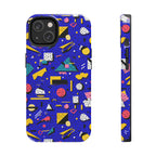 Blue Screen Confetti | Tough Phone Case