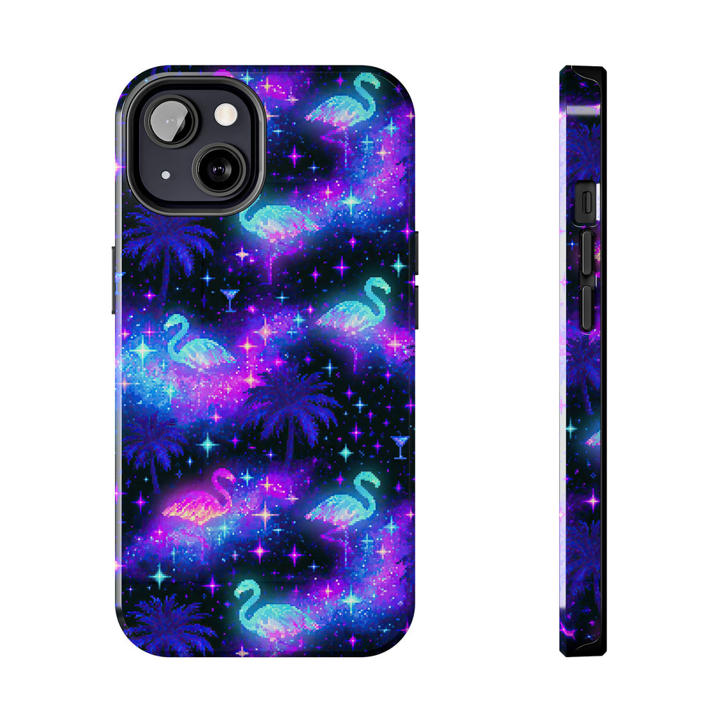 Celestial Flamingos | Tough Phone Case