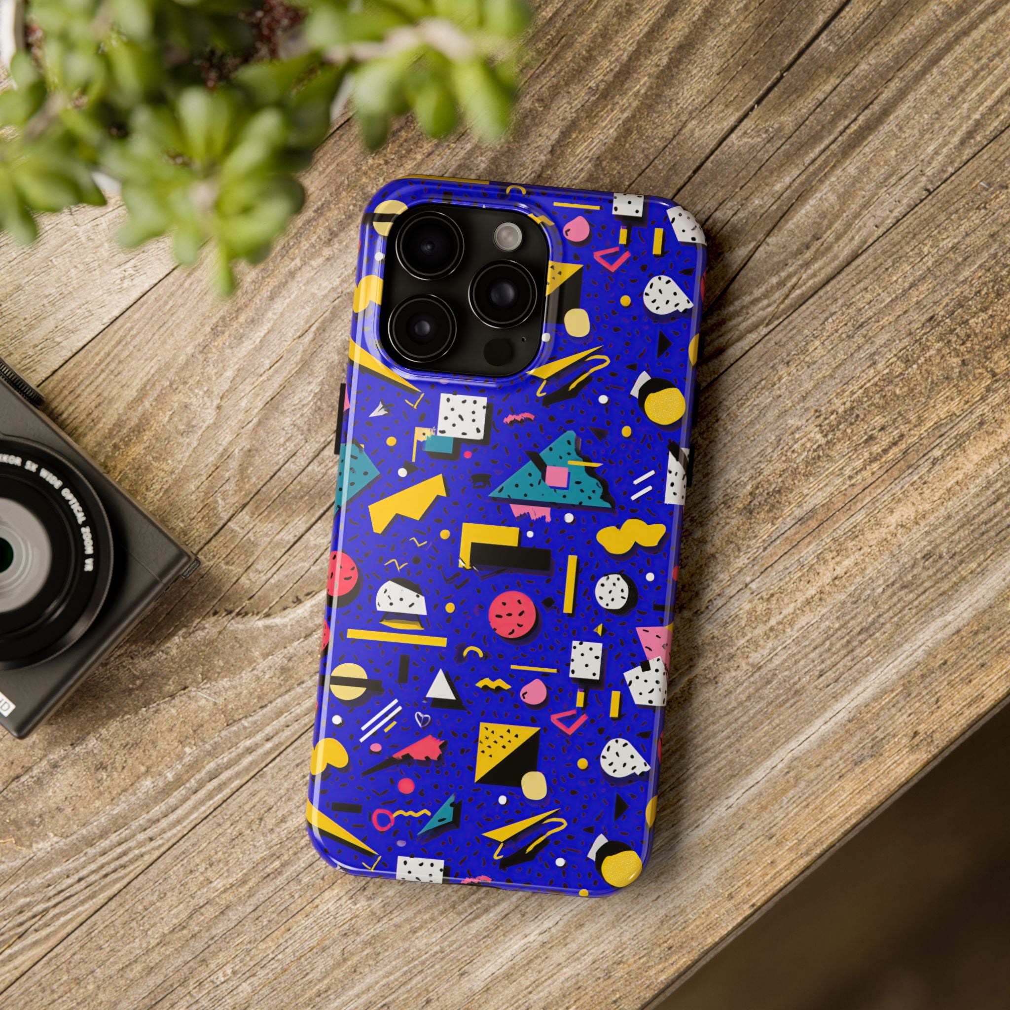 Blue Screen Confetti | Tough Phone Case