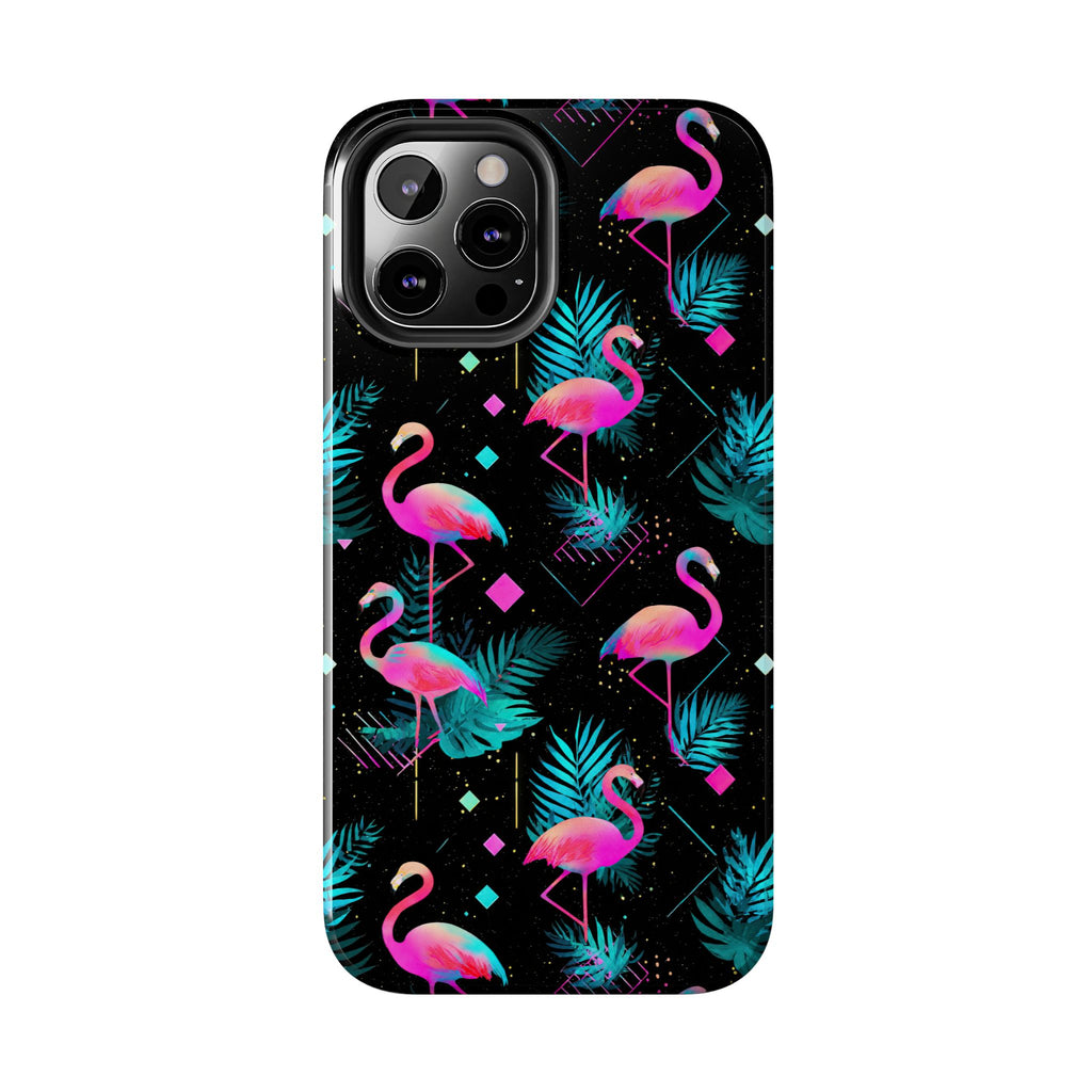 Flamingo Lounge | Tough Phone Case