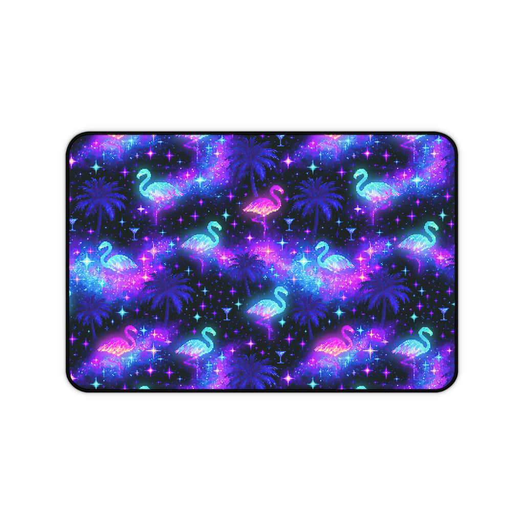 Celestial Flamingos | Desk Mat