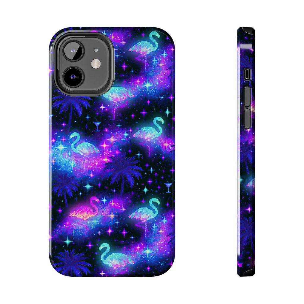 Celestial Flamingos | Tough Phone Case