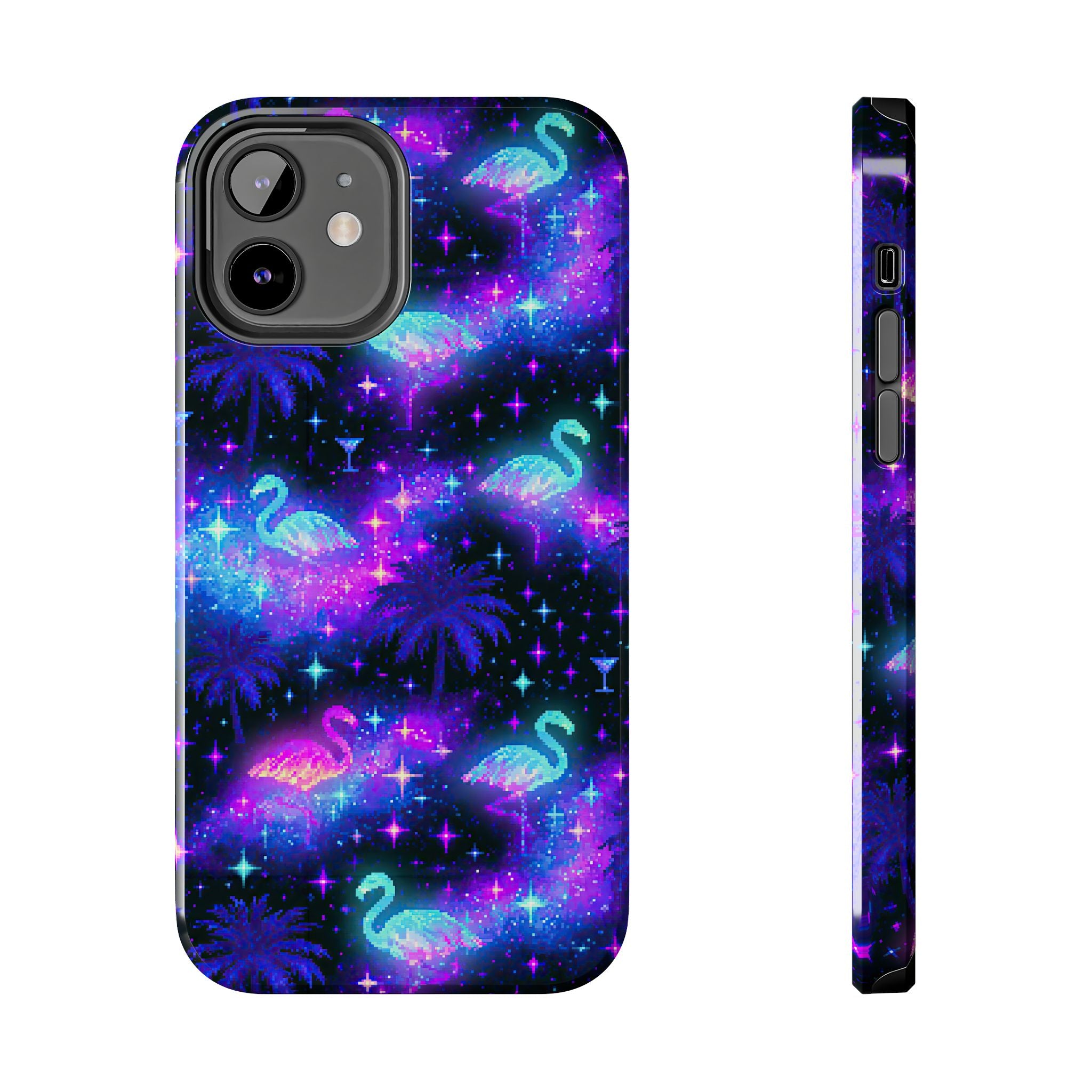 Celestial Flamingos | Tough Phone Case