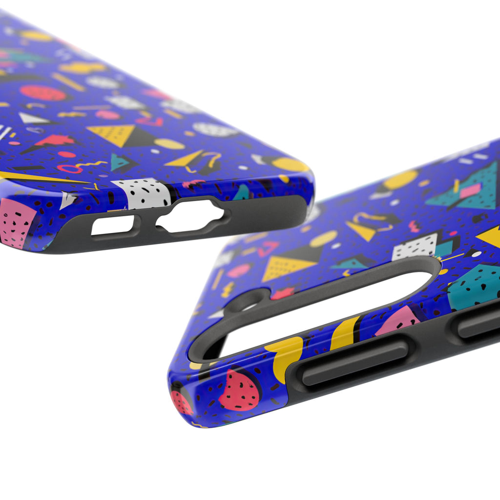 Blue Screen Confetti | Tough Phone Case