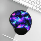 Celestial Flamingos | Mouse Pad with Wrist Support