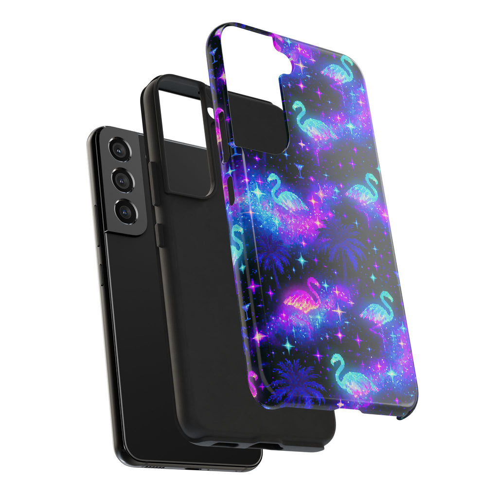 Celestial Flamingos | Tough Phone Case