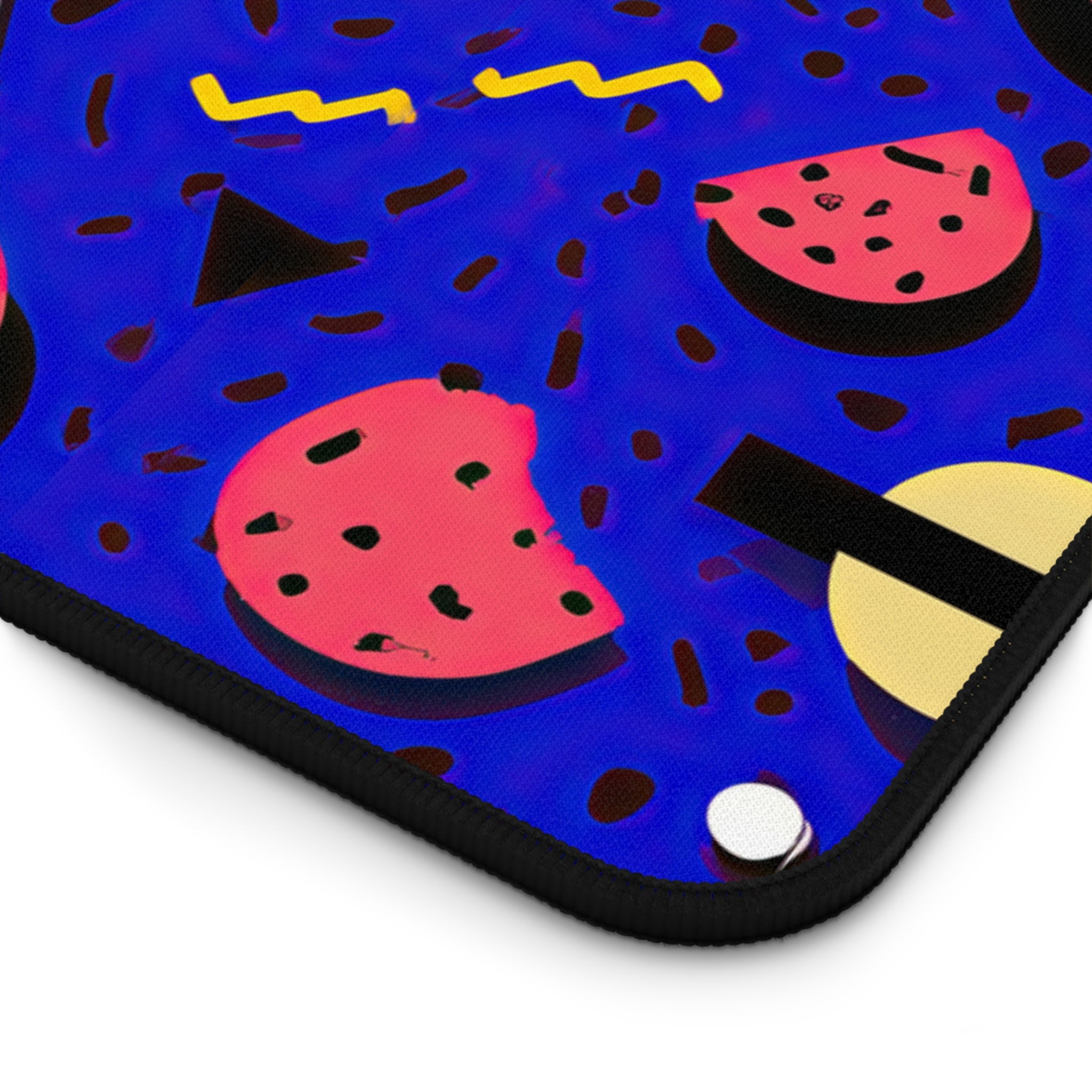 Blue Screen Confetti | Desk Mat