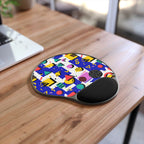Confetti Construction Zone | Mouse Pad with Wrist Support