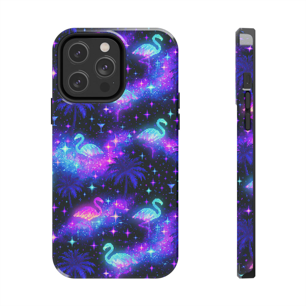 Celestial Flamingos | Tough Phone Case
