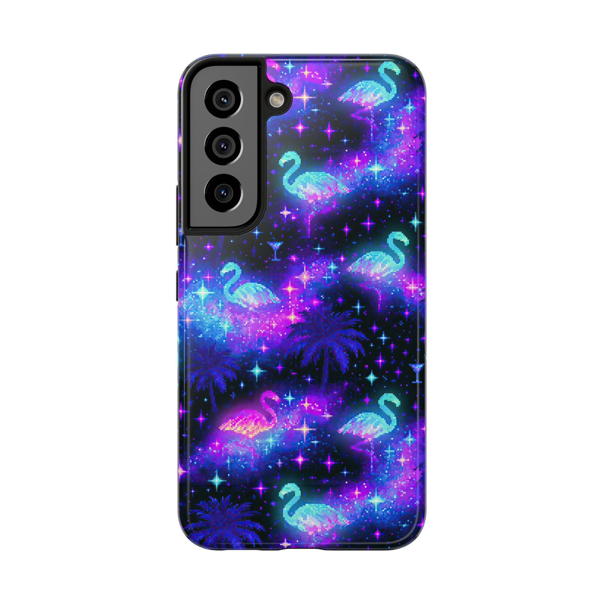 Celestial Flamingos | Tough Phone Case