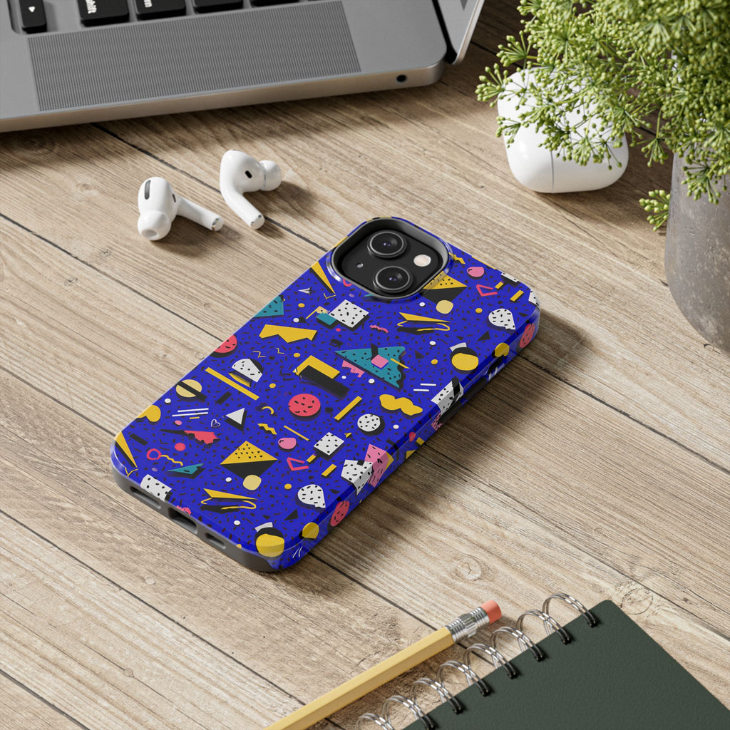 Blue Screen Confetti | Tough Phone Case