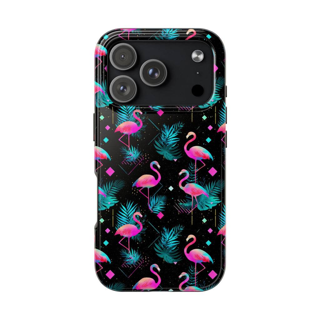 Flamingo Lounge | Tough Phone Case