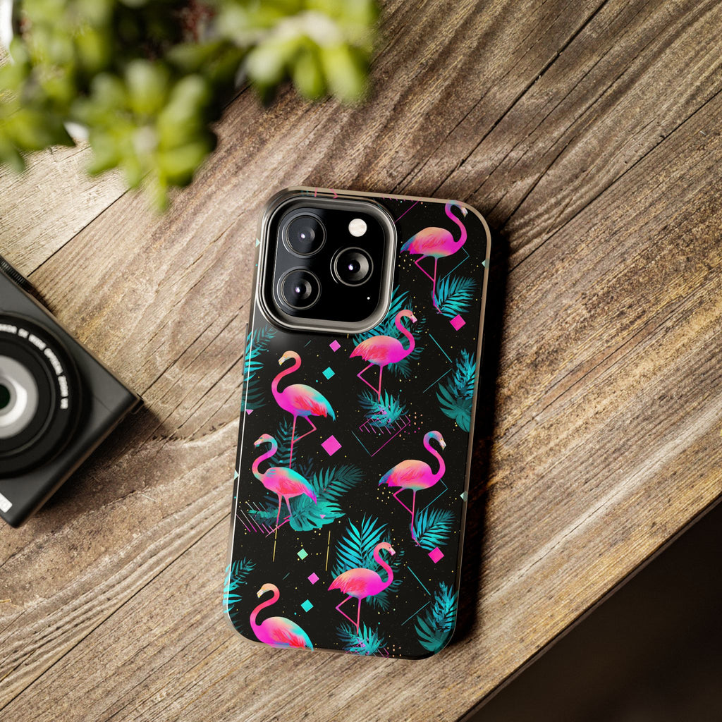 Flamingo Lounge | Tough Phone Case