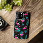 Flamingo Lounge | Tough Phone Case