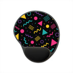 Blacklight Bounce | Mouse Pad with Wrist Support