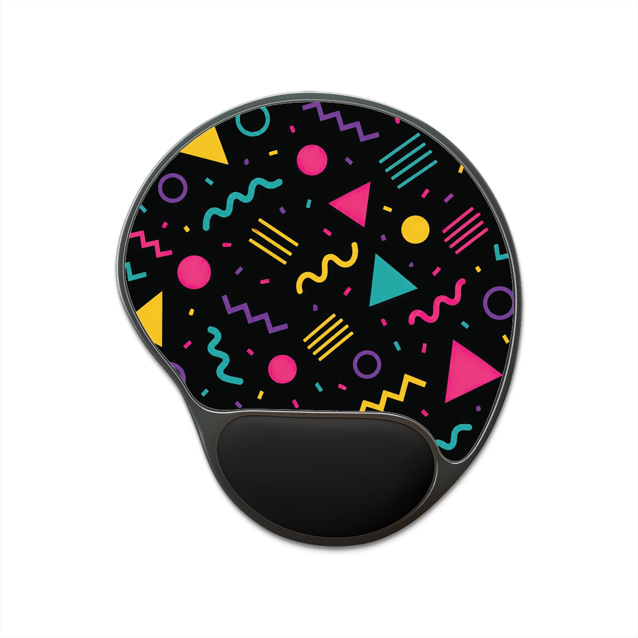 Blacklight Bounce | Mouse Pad with Wrist Support