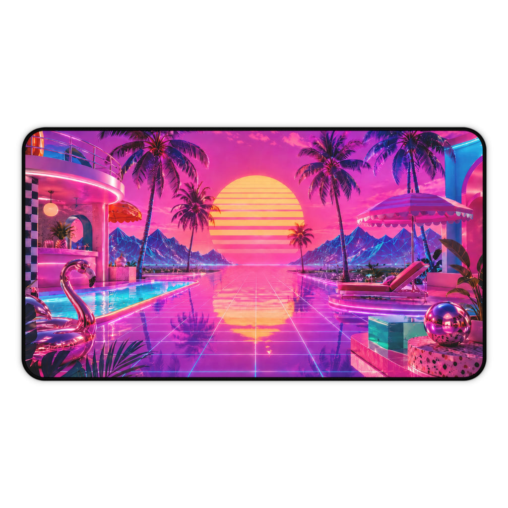 Synthetic Sunset | Desk Mat