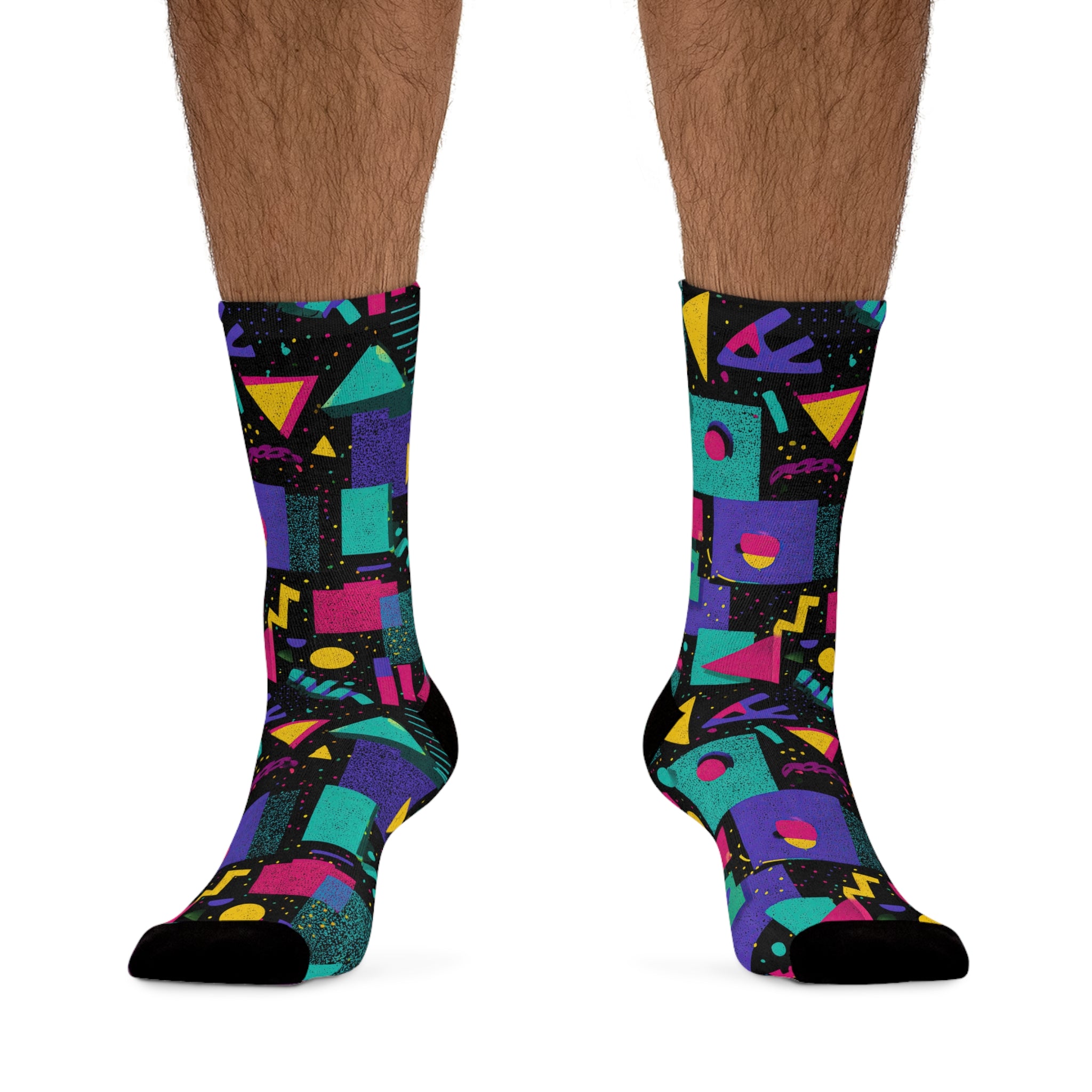 Geometry Gremlin | Crew Socks