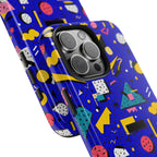 Blue Screen Confetti | Tough Phone Case