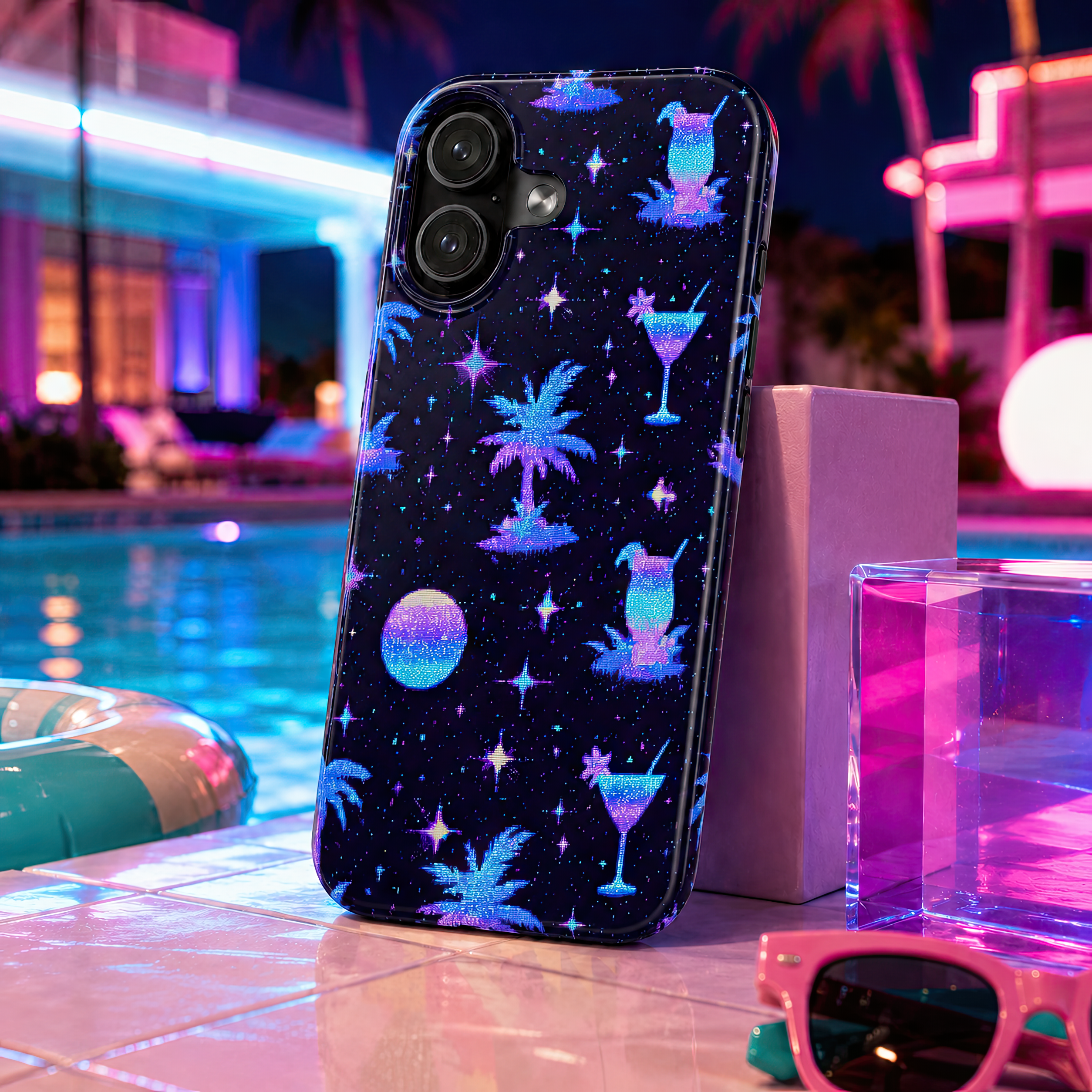 Midnight Cabana | Tough Phone Case