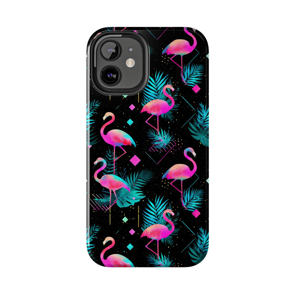 Flamingo Lounge | Tough Phone Case