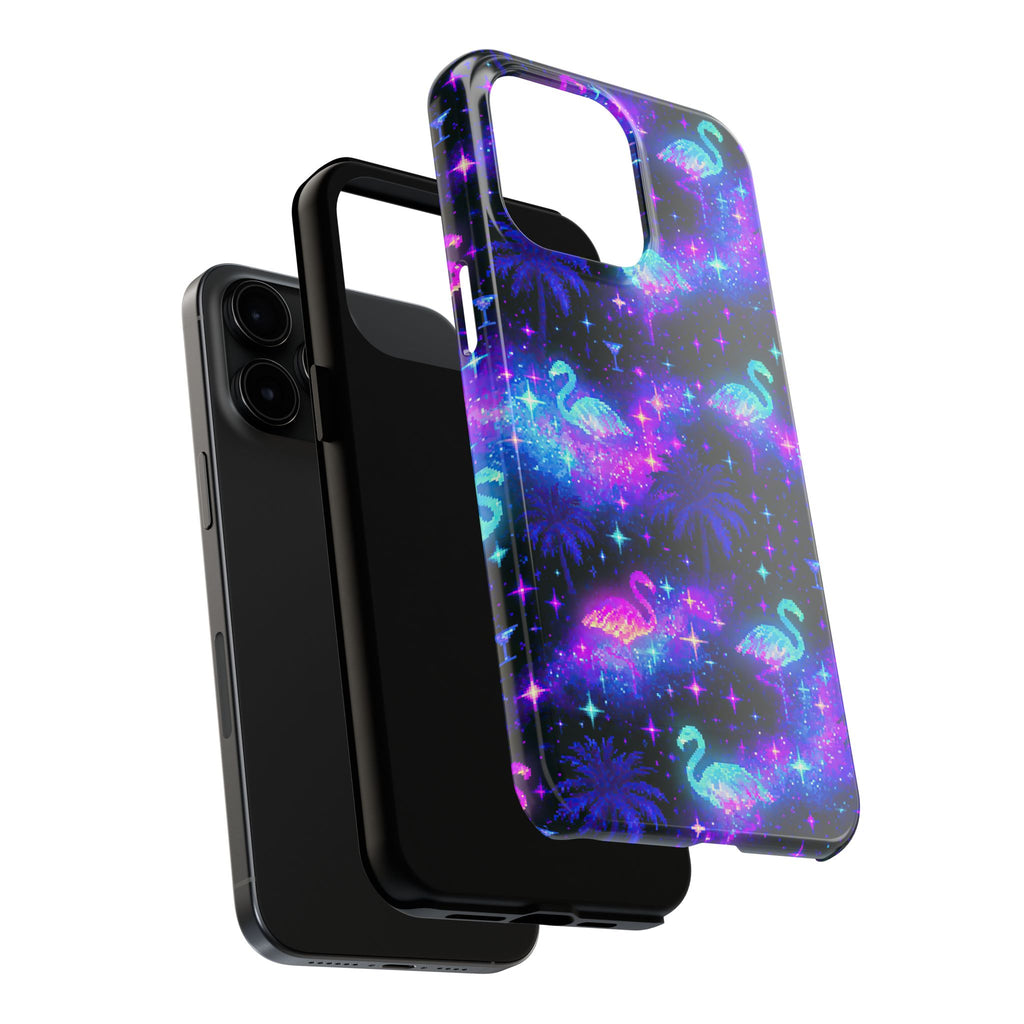 Celestial Flamingos | Tough Phone Case