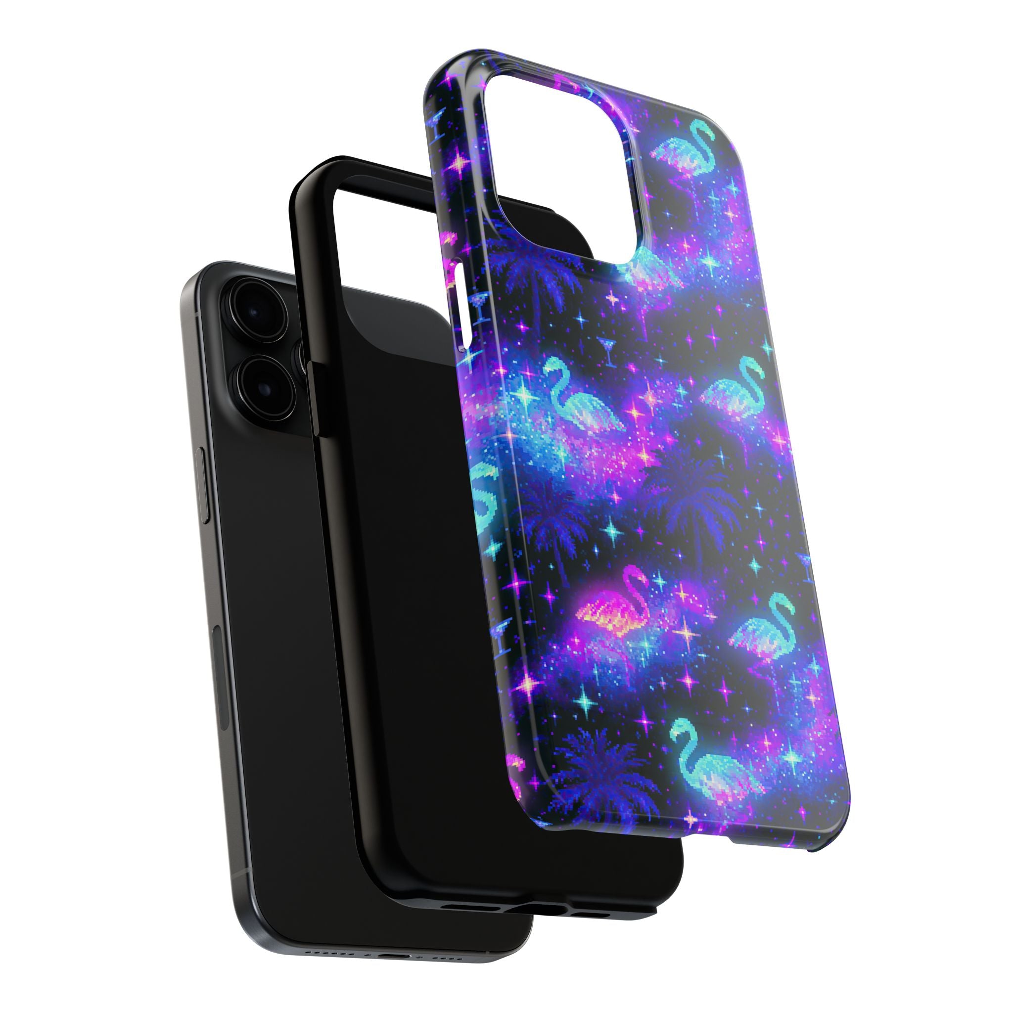 Celestial Flamingos | Tough Phone Case