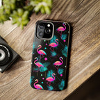 Flamingo Lounge | Tough Phone Case