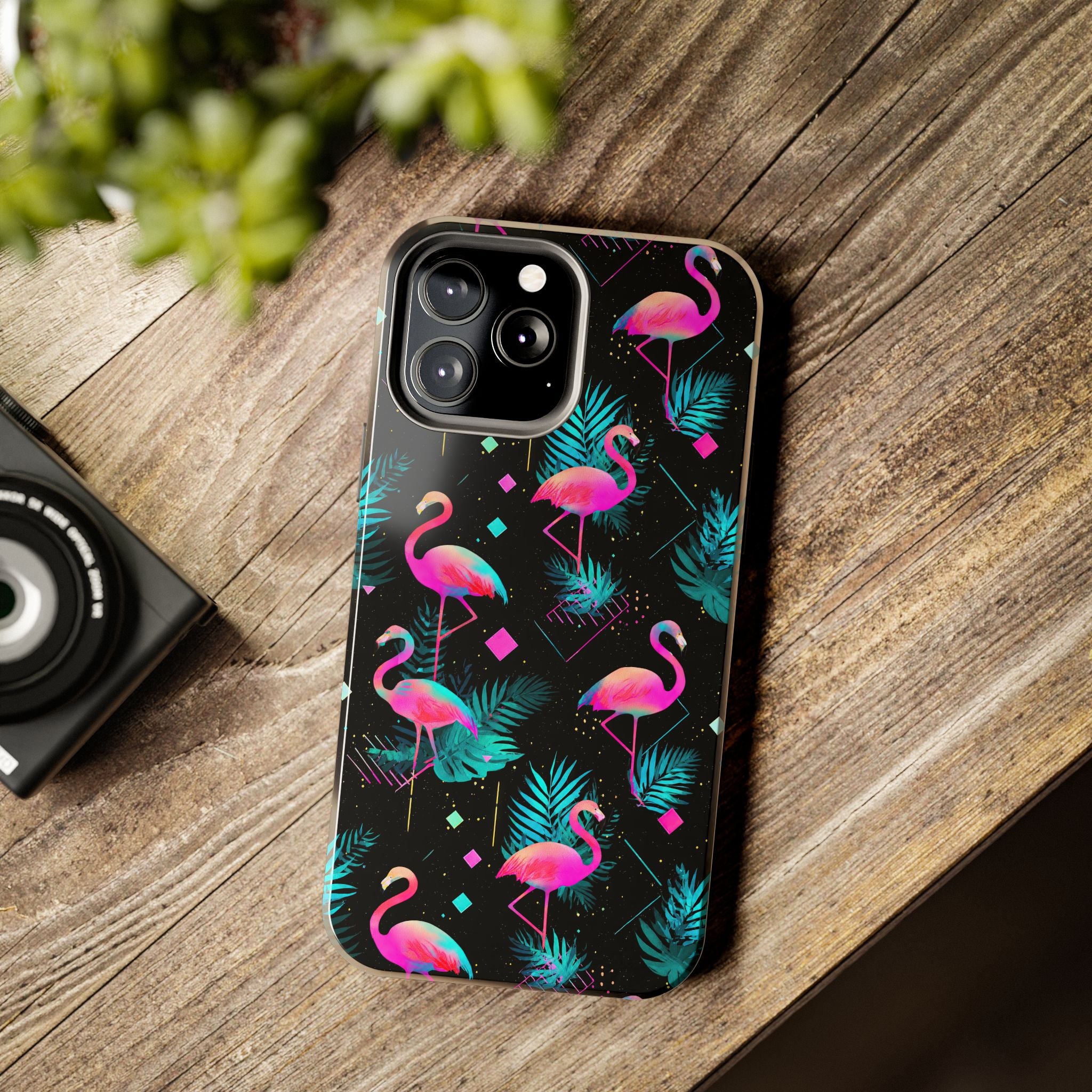 Flamingo Lounge | Tough Phone Case