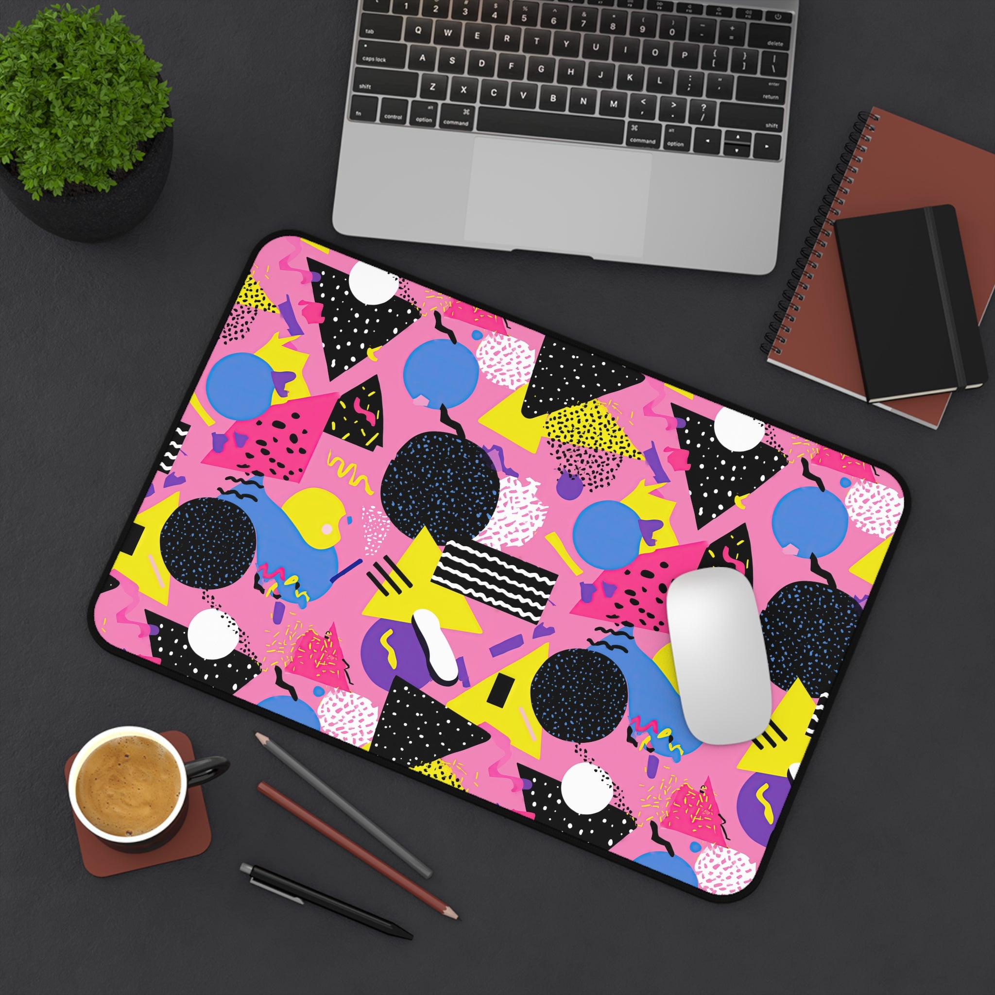 Pop Art Traffic Jam | Desk Mat