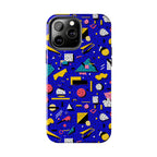 Blue Screen Confetti | Tough Phone Case