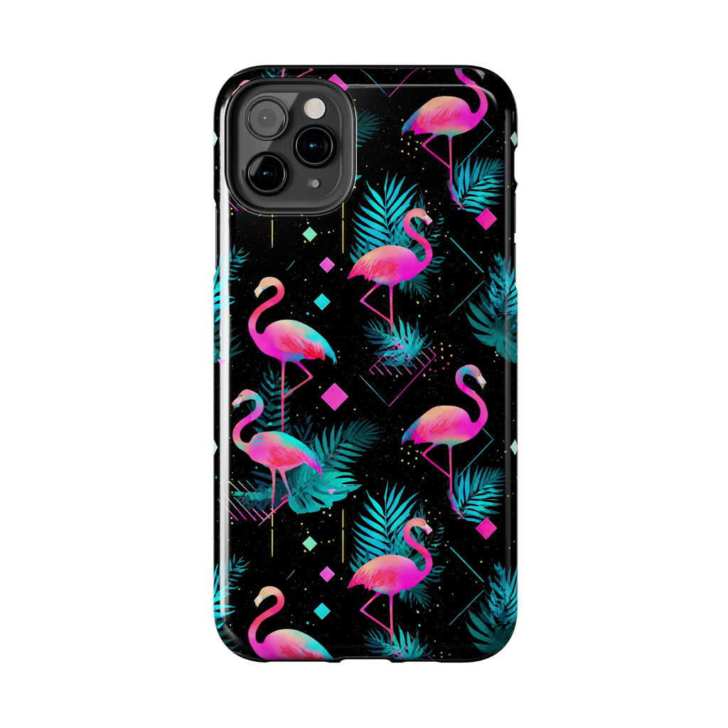 Flamingo Lounge | Tough Phone Case