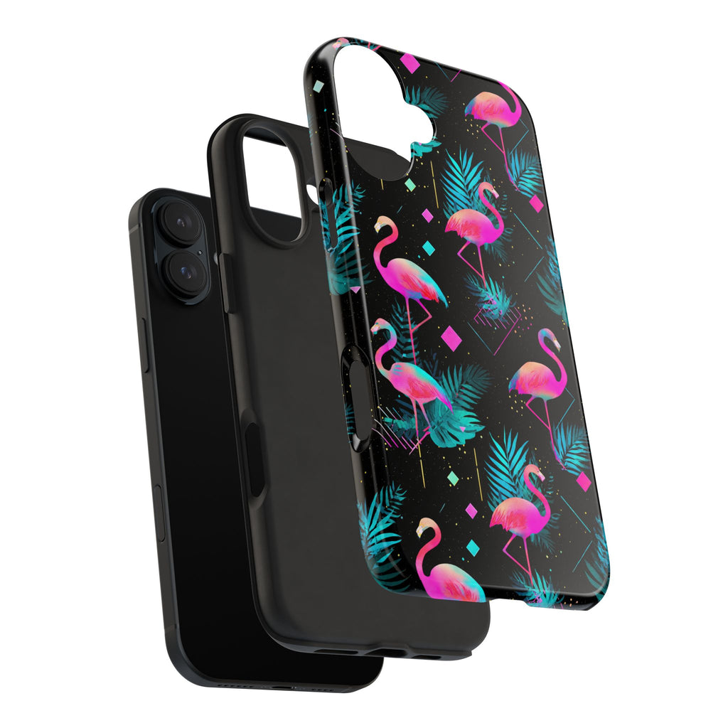 Flamingo Lounge | Tough Phone Case