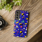 Blue Screen Confetti | Tough Phone Case