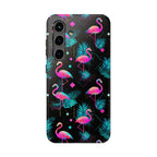 Flamingo Lounge | Tough Phone Case