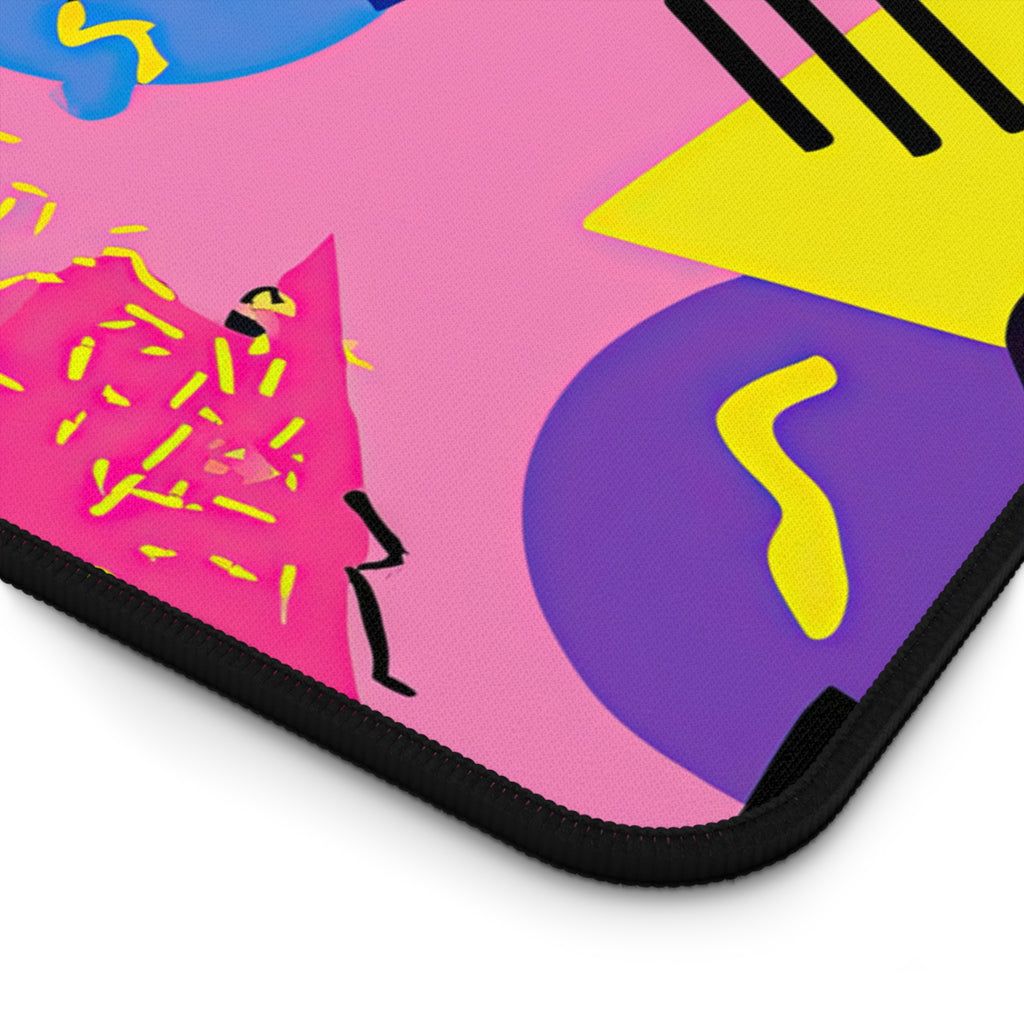 Pop Art Traffic Jam | Desk Mat