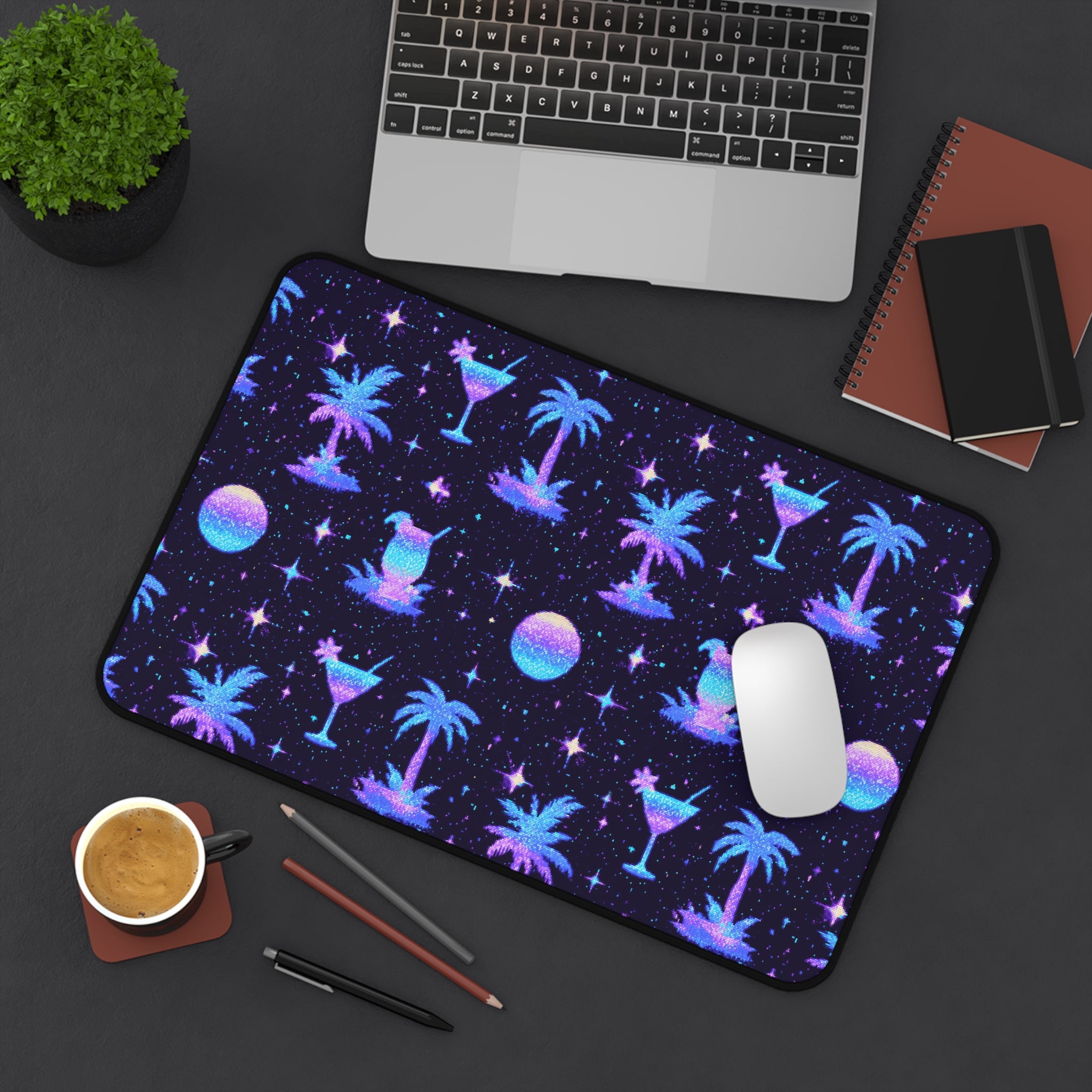 Midnight Cabana | Desk Mat