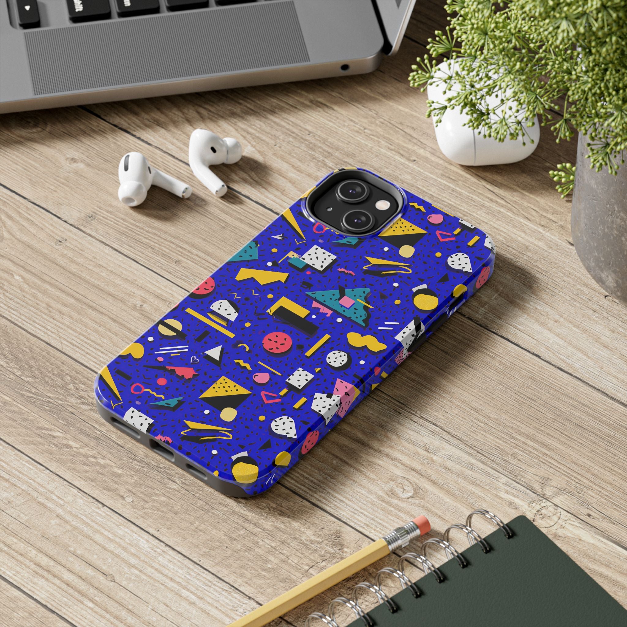 Blue Screen Confetti | Tough Phone Case
