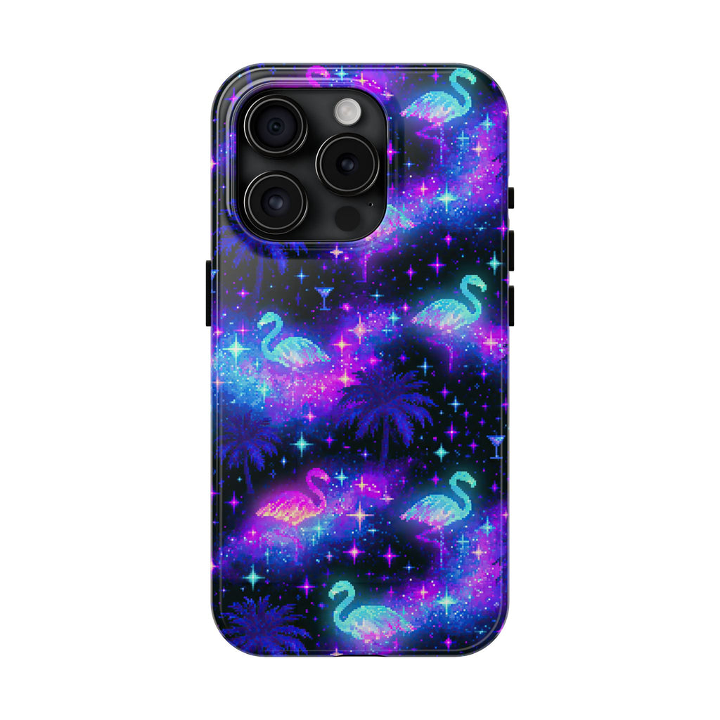 Celestial Flamingos | Tough Phone Case