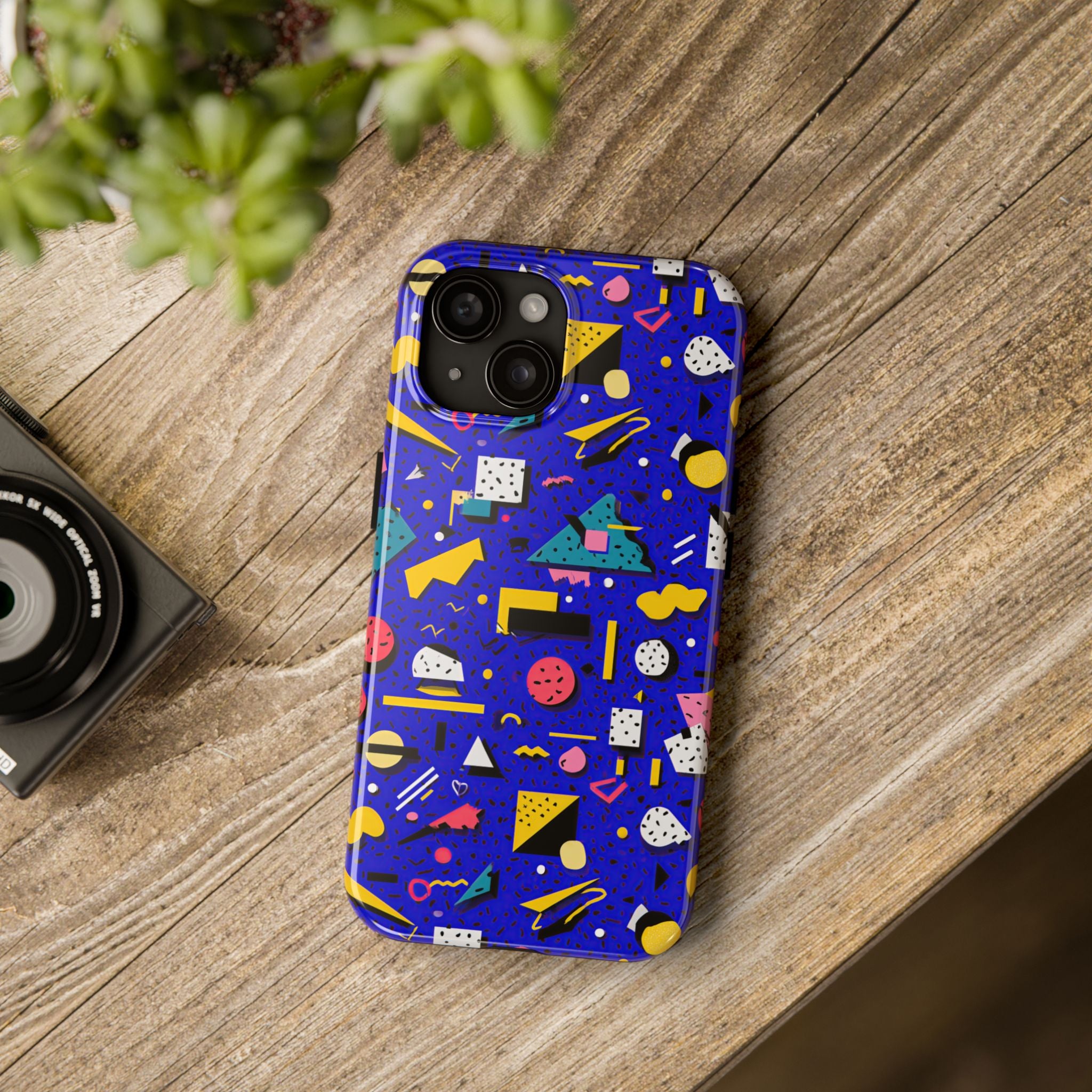 Blue Screen Confetti | Tough Phone Case
