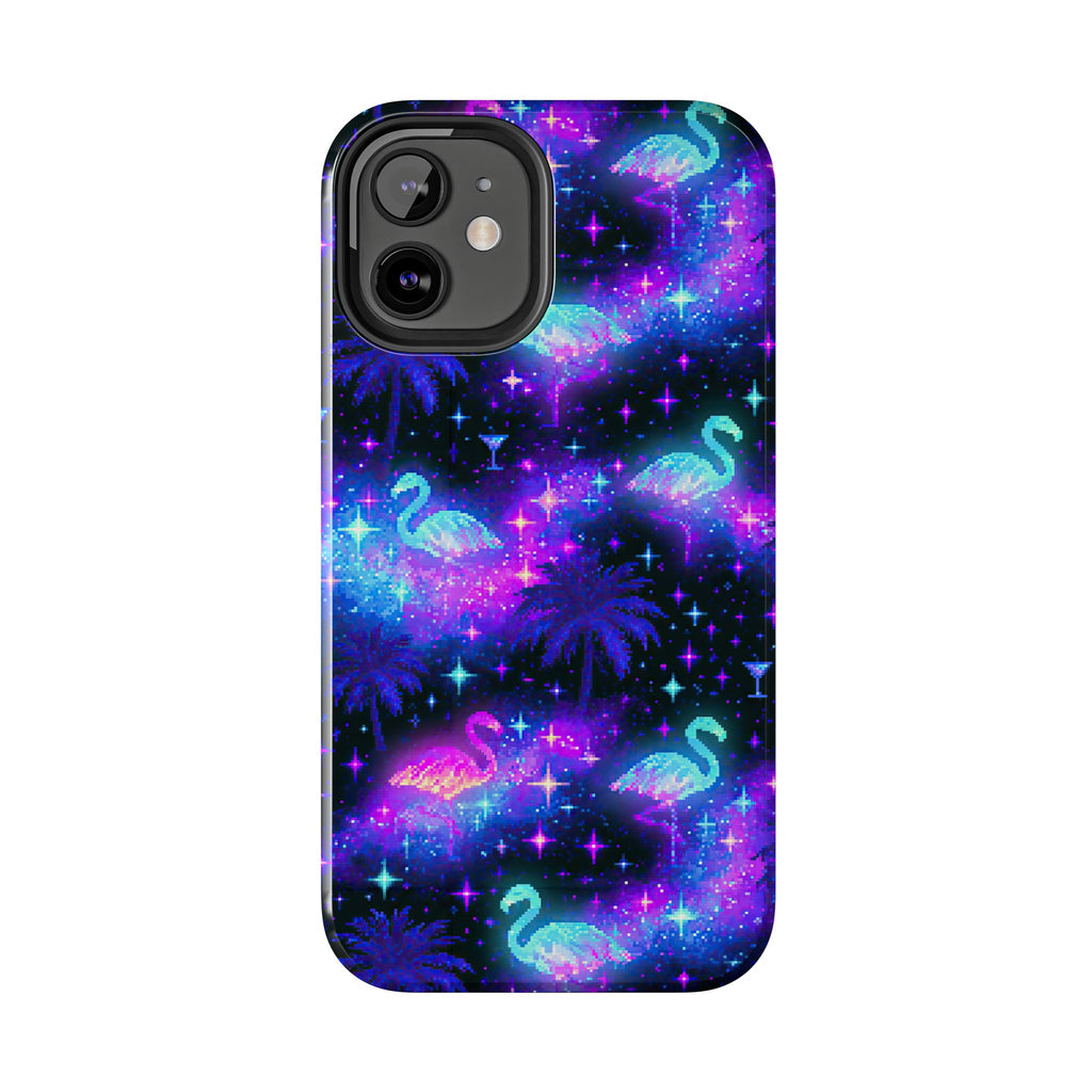Celestial Flamingos | Tough Phone Case