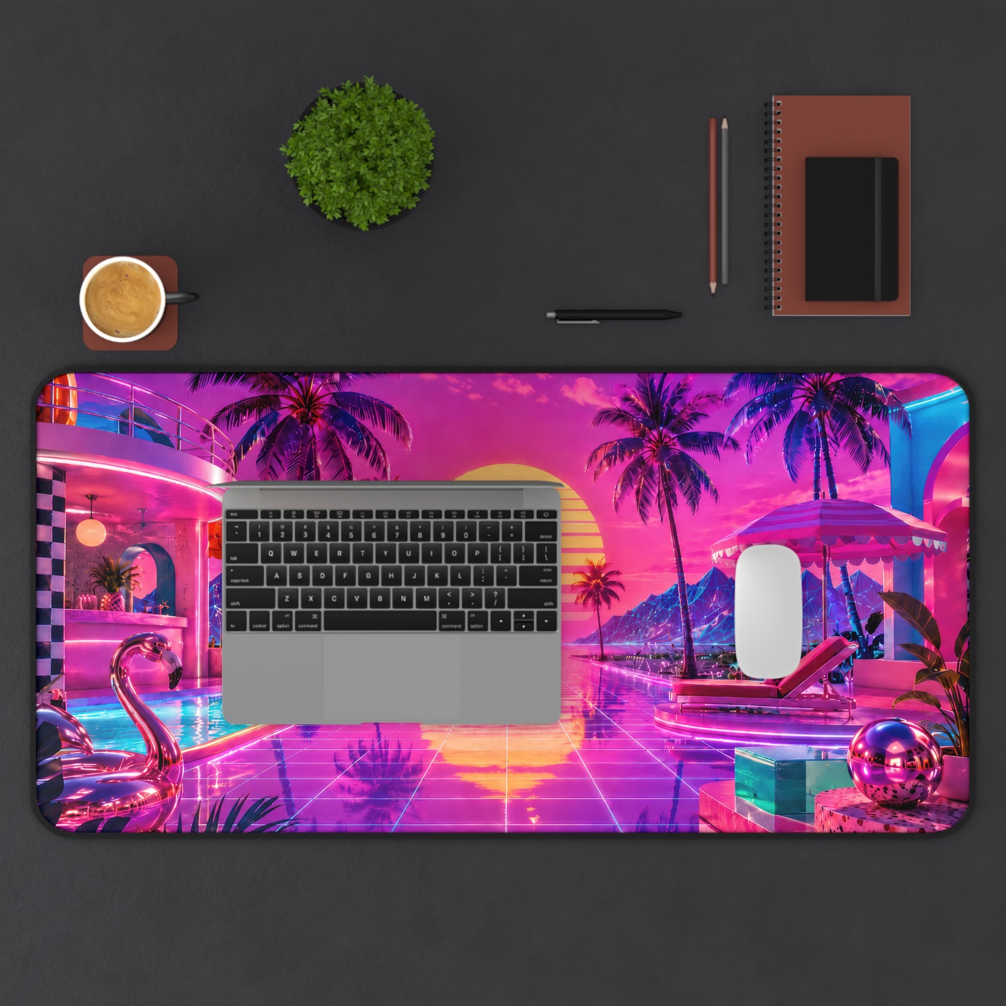 Synthetic Sunset | Desk Mat