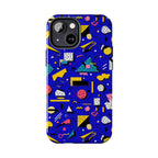 Blue Screen Confetti | Tough Phone Case